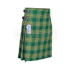 Kilt Utilitario Resistente para Hombre, Tejido de Mezcla de Algodón Reforzado, Pliegues Sólidos en la Espalda, Hebillas Ajustables, Personalizable, Estilo Highland - Product Image 1
