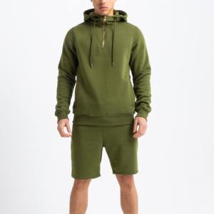 Sudadera con capucha y cremallera personalizada de peso pesado para hombre en tela de mezcla de algodón básica Ideal para ropa de calle y trajes de moda urbana - Product Image 2