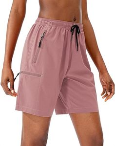 Personalizar Cargo Shorts Mujeres Multi Bolsillos Moda Trabajo Street Wear Algodón Verano Gimnasio Salida pantalones cortos para mujeres - Product Image 5