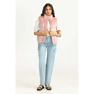 Chaqueta Acolchada para Mujer, Talla XL, Estilo Bomber Varsity, Cuello Alto, Logotipo Personalizable, para Otoño, WM-JKT-WS24-180 - Product Image 1