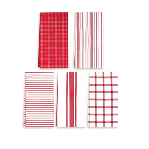 Venta caliente de calidad superior último diseño de algodón puro estampado personalizado paños de cocina a precio mayorista - Product Image 6