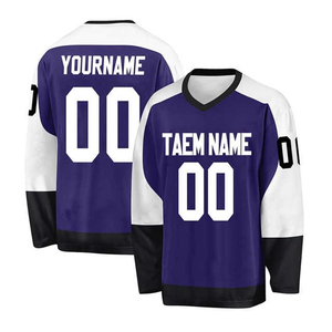 Jersey de Hockey sobre Hielo Sublimado, Diseño con el Logotipo del Equipo de Canadá, Jersey de Hockey Personalizado con Tackle Twill Sublimado - Product Image 2