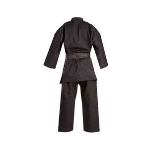 Ropa deportiva OEM de alta calidad al por mayor para Karate y MMA, ropa de artes marciales de algodón y poliéster con logotipo personalizado con función elástica - Product Image 4