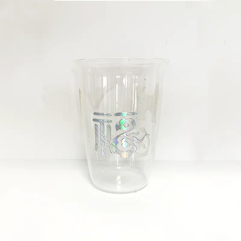 Benutzer definierte Großhandel 3D Uv Dtf Transfers Vinyl Aufkleber Uvdtf Cup Wraps 16oz Glas mit hoch klebenden Uv Dtf Wraps für Tassen