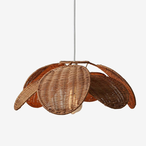 Pantalla colgante de aspecto agradable de nuevo estilo en ratán Pantalla de ratán natural para decoración del hogar hecha en Vietnam - Product Image 3