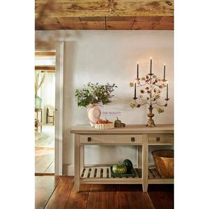 เชิงเทียนโลหะ5แขนสีทองสำหรับตกแต่งงานแต่งงานและงานปาร์ตี้กำหนดขนาดเองได้ - Product Image 6