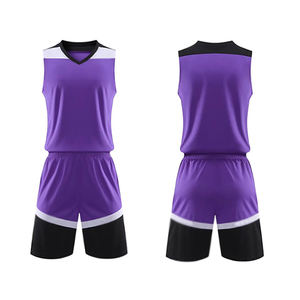 Uniforme de basket-ball Équipe de club Uniforme de basket-ball respirant Vêtements d'été Bsci Polyester Sportswear Ensemble sans manches - Product Image 3