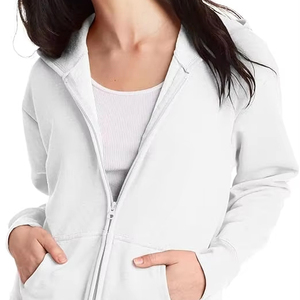 Vestes tricotées à capuche respirantes pour femmes pour l'hiver pour la saison d'automne avec positionnement du logo avant - Product Image 5