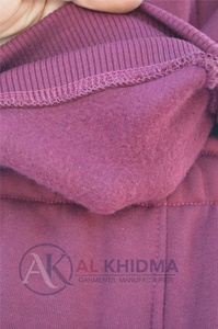เสื้อฮู้ดผ้าฟลีซหนานุ่ม ระบายอากาศได้ดี ผลิตจากผ้าฝ้าย 100% ซักแบบ Acid Wash สำหรับผู้ชาย ใส่ในฤดูหนาว มีเชือกผูก ปรับแต่งโลโก้ได้ เหมาะสำหรับเล่นกีฬา - Product Image 5