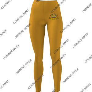 Mallas acanaladas sin costuras para mujer, mallas de entrenamiento de cintura alta, ropa deportiva elástica con Control de barriga, pantalones de gimnasio con logotipo personalizado OEM ODM - Product Image 1