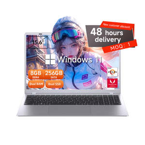 Ordinateur portable professionnel 15,6 pouces Intel AMD Ryzen 9 8 Go de RAM 256 Go SSD+HDD Windows 10 144 Hz Écran 16:10 Clavier rétroéclairé RVB - Product Image 1