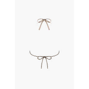 Bikini Completo-The Friki One Floral Gradient Pattern XL Tallas grandes Swim Briefs Push Bra Transpirable Elegante Cordón Decoración - Product Image 1