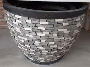 [Leo Nguyen Le] - Vente en gros de jardinières en ciment, pots à fleurs, jardinières GRC - Vases de jardin - Poteries d'extérieur - Hautes et décorées - Product Image 2