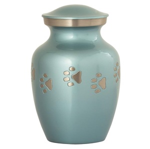 Venta caliente sólido Cardenal cremación urna mascota para funeral o Hogar y urnas de cremación hermoso Memorial sólido Metal decorativo - Product Image 1