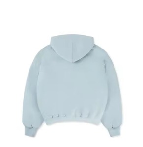 Sudadera con capucha en blanco al por mayor Unisex algodón polar pulóver sudaderas con capucha OEM logotipo personalizado impresión Streetwear proveedor - Product Image 4