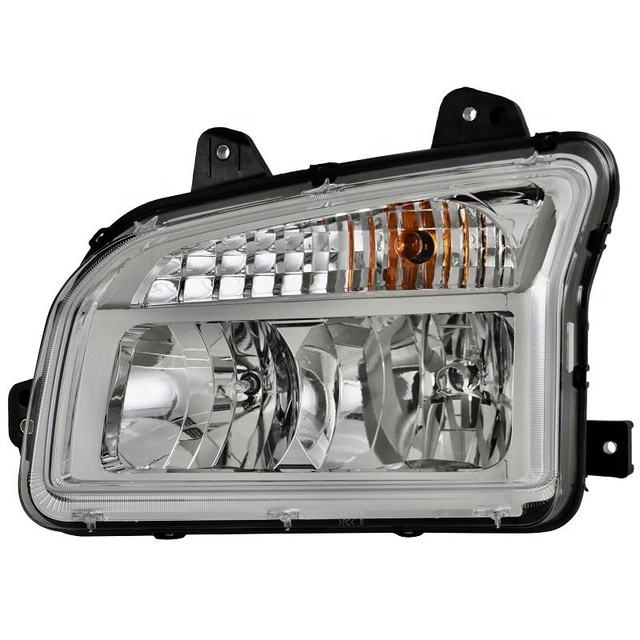 WTP Headlight Assembly Driver Fit Kenworth T880 2019-2022 Driver Side Passenger Side Replace P54-6165-100 P54-6165-100R