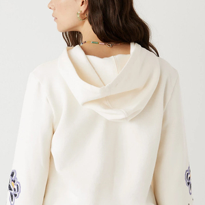 Sudadera con Capucha Bordada para Mujer, 100% Algodón, Ajuste Cómodo, Estilo Casual, Ligera, Transpirable, Colores Personalizados, Todas las Tallas Disponibles - Product Image 5