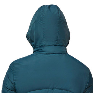 Chaqueta Acolchada para Mujer, Manga Larga, Cuello Alto, Cierre de Cremallera, Color Sólido, Relleno de Poliéster, Largo Regular - Product Image 6