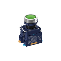 Bouton en aluminium transparent à connexion rapide série SA1, niveau IP65, avec éclairage, contrôle industriel, courant élevé 15A, RY22SA1-PF/C/A