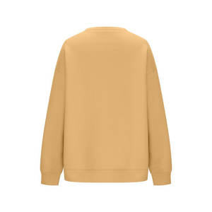 เสื้อฮู้ดโอเวอร์ไซส์ผ้าฝ้ายสำหรับผู้หญิง สวมใส่สบาย แขนยาว ออกแบบโลโก้ด้านหน้าได้ตามต้องการ ผ้าถัก ระบายอากาศได้ดี เหมาะสำหรับฤดูใบไม้ร่วงและฤดูหนาว - Product Image 6