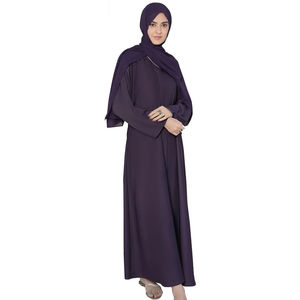 Abayas pour femmes musulmanes, hijab, islamique, modeste, léger, respirant, décontracté, couleur personnalisée, grande taille, vente en gros - Product Image 5