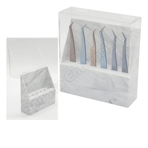 Support de rangement transparent en acrylique pour pinces à extensions de cils, présentoir pour pinces à cils par Bahasa Pro - Product Image 3