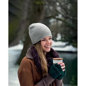 Gobelet isotherme durable en acier inoxydable 350 ml avec revêtement en verre noyer pour merchandising - Product Image 6