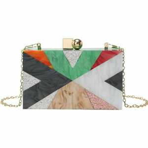 Bolso de mano de resina epoxi asequible de la mejor calidad, bolso de mano de resina de lujo, trabajo Simple, ropa de fiesta para mujer, bolso de mano de noche para niña - Product Image 4