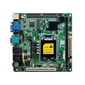 Partaker <span class=keywords><strong>ITX</strong></span>-M81双VGA DDR3迷你<span class=keywords><strong>ITX</strong></span> LGA1150主板迷你<span class=keywords><strong>ITX</strong></span> H81主板带<span class=keywords><strong>PCI</strong></span> - Product Image 1