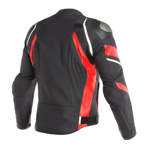 Custom Top Selling Racing CE Protective Grey Yellow Black Motorbike Jacket Genuine Cowhide Leather Motorcycle Jacket For Men - Product Image 4