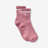 Chaussettes à rayures avec logo en jacquard classique personnalisé pour hommes semelle rembourrée en coton respirant résistant pour des vêtements de sport décontractés