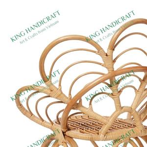 โอเอซิสสำหรับเด็กเก้าอี้หวาย1-Seater แบบทันสมัยในน้ำผึ้งคุณภาพระดับพรีเมียมสำหรับห้องนั่งเล่นกลางแจ้งห้องนอนห้องครัวงานเลี้ยงของทารก - Product Image 4