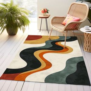 Tapis de créateur en laine tuftée à la main de haute qualité pour maisons modernes et traditionnelles - Product Image 1