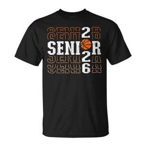 Maglietta Promozionale per Squadra di Basket Senior 2026, Classe 26 Giocatori - Product Image 1