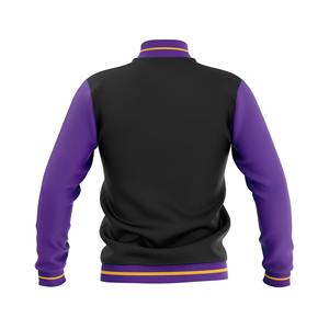 Veste universitaire pour hommes 2025, col montant, coupe ajustée, style streetwear, logo/couleur personnalisés, respirante, vente en gros, haute qualité - Product Image 4