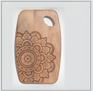 Ustensiles de cuisine Planche à découper en bois massif personnalisée Design luxueux Planche à découper en bois d'acacia faite à la main au meilleur prix. - Product Image 6