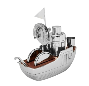 Milieu du siècle Vintage Cocktail Shaker Bar fête usage domestique vin Shaker outil de mélange en acier inoxydable Martini mélangeur Cocktail Shaker ensemble - Product Image 2