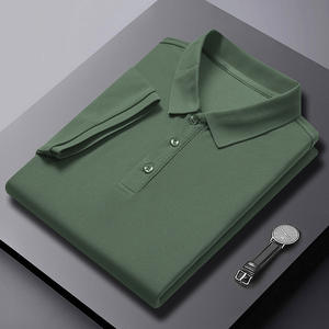 เสื้อโพลีเอสเตอร์สำหรับผู้ชายผ้า100% ระบายอากาศได้ดีปักตามสั่ง - Product Image 4