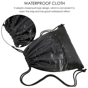 Bolsa Deportiva con Cordón, Estilo Atlético, para Gimnasio, Unisex, de Lona Resistente, Calidad Premium, Capacidad de 50-70L - Product Image 4