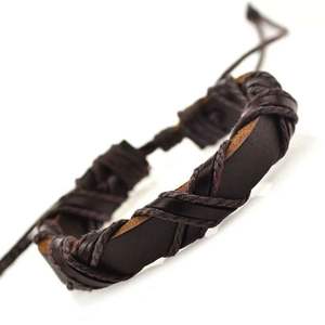 Français Europe et États-Unis Version coréenne féminine du bracelet à la mode masculin Style rétro large et moderne - Product Image 5