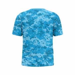 Camiseta personalizada de gama alta con diseños vibrantes Camisetas de rasgado Premium de tela de poliéster/algodón de punto de calidad premium - Product Image 2