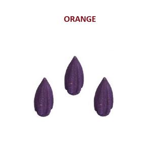 Cônes d'encens à reflux Orange naturel, approvisionnement en gros à un prix leader (violet), décoration intérieure et parfum pour la maison - Product Image 1