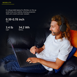 Portátil Intel Ultra Delgado de Alto Rendimiento y Más Vendido, 8 GB de RAM, 256 GB de SSD, Windows 10, Teclado en Inglés, Tarjeta Gráfica Dedicada de 144 Hz - Product Image 2