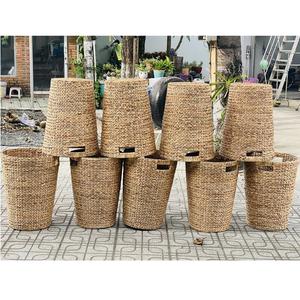 Panier de rangement multi-usage en jacinthe d'eau, fait à la main, couleur naturelle, nouvelle arrivée, écologique, fabriqué au Vietnam - Product Image 4