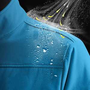 Veste d'extérieur à fermeture éclair avant très vendue pour hommes, logo personnalisé, design unique, streetwear haut de gamme, veste softshell pour hommes - Product Image 6