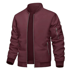 High Quality Custom Coated Stand Collar Bomber <b>Jacket</b> Unisex Winter Outdoor Windbreaker <b>Plus</b> <b>Size</b> for OEM Wholesale Customized - Product Image 1