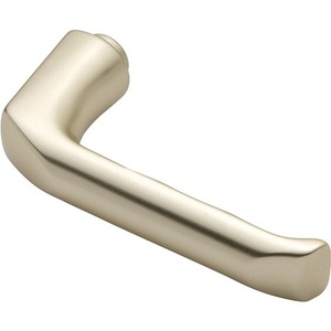 มือจับประตูอลูมิเนียมทรงสี่เหลี่ยม London 113H รุ่น F2/นิกเกิลซิลเวอร์ ขนาด 10 มม. DIN ซ้าย/ขวา HOPPE พร้อมรูสำหรับม่านบังตาและบานประตู - Product Image 1