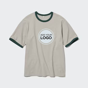 Camisetas Deportivas AIRism para Correr y Entrenar, Camisetas de Manga Corta de Secado Rápido con Ribete en Contraste - Product Image 4