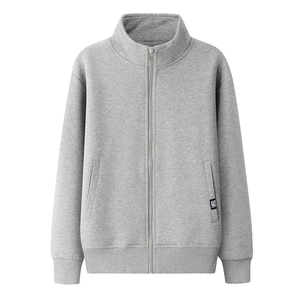 Fabrication en gros de vêtements d'extérieur d'hiver, veste en polaire chaude pour hommes, veste décontractée de haute qualité, logo brodé personnalisé, fermeture éclair pour hommes - Product Image 1