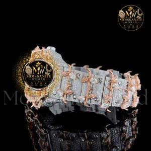 Montre de luxe carrée avec cadran drapeau américain, chiffres romains, bracelet en acier inoxydable, mouvement à quartz analogique - Product Image 3